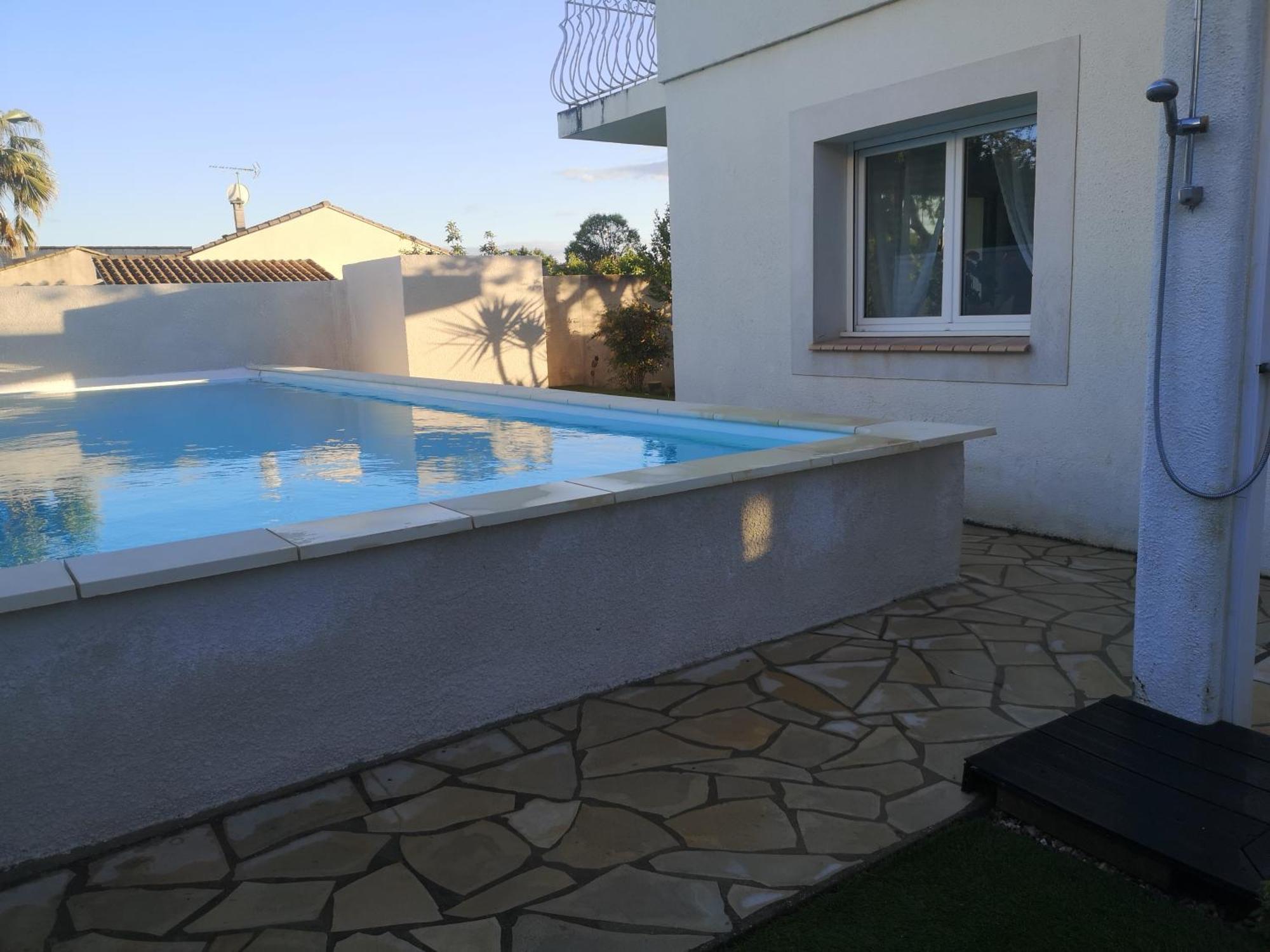 Appartement Dans Villa Avec Piscine Et Jardin มาร์เกอริตต์ ภายนอก รูปภาพ